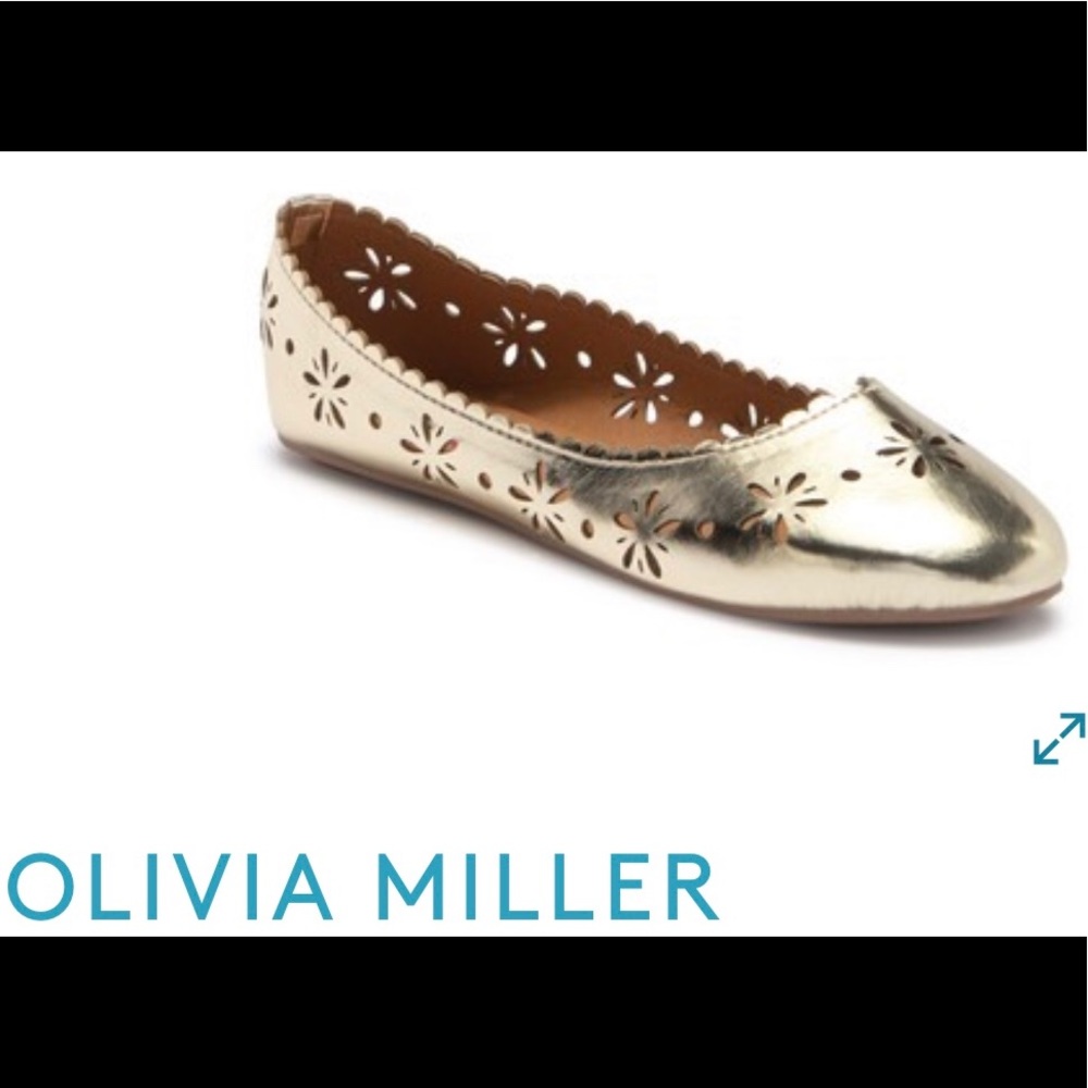Olivia Miller Girl Perforated Ballet Flat